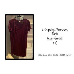 Maroon Tunic